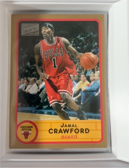 2003-04 Topps Bazooka #209 Jamal Crawford — front
