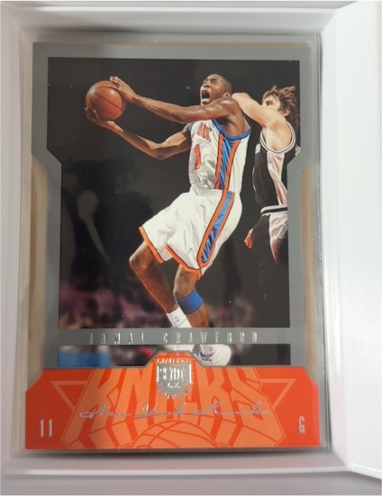 2004-05 Skybox Limited Edition Die-Cut #64 Jamal Crawford — front