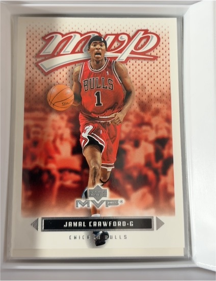 2003-04 Upper Deck MVP #17 Jamal Crawford — front