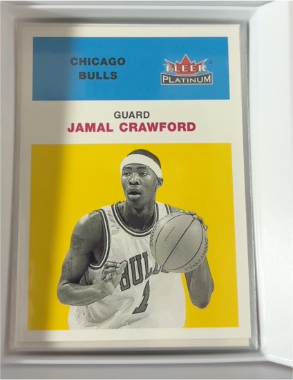 2001-02 Fleer Platinum #118 Jamal Crawford — front