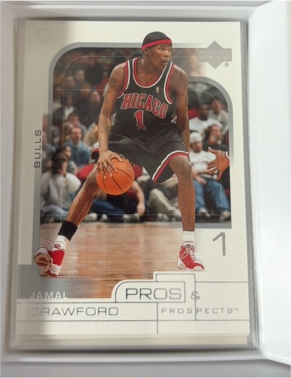 2001-02 Upper Deck Pros and Prospects #12 Jamal Crawford — front