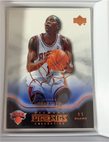 2004-05 Upper Deck Pro Sigs Diamond Collection #59 Jamal Crawford — front