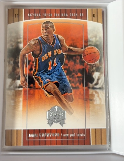 2004-05 Skybox Fresh Ink #11 Jamal Crawford — front