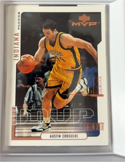 2000-01 Upper Deck MVP #66 Austin Croshere — front