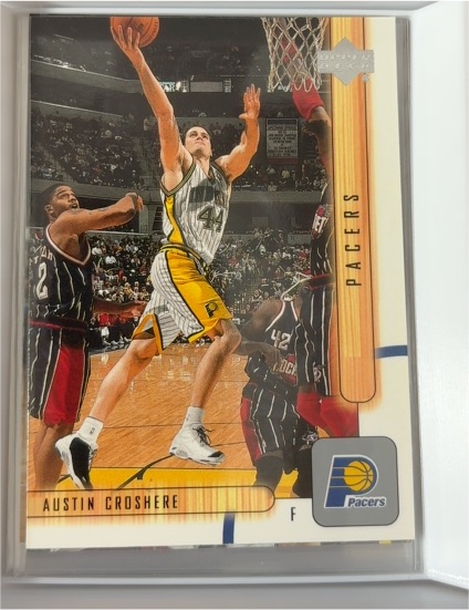 2001-02 Upper Deck #64 Austin Croshere — front