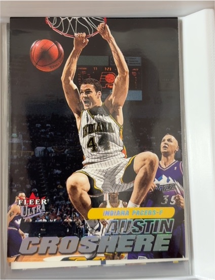 2000-01 Fleer Ultra #176 Austin Croshere — front