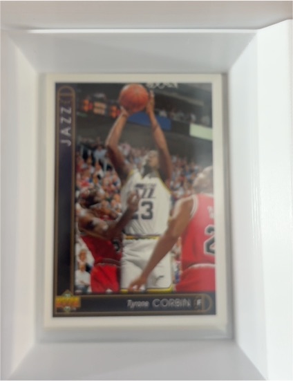 1993-94 Upper Deck #94 Tyrone Corbin Utah Jazz — front