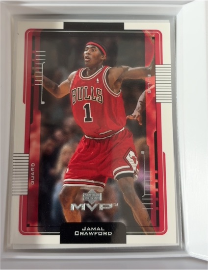 2001-02 Upper Deck MVP #23 Jamal Crawford — front