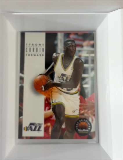 1993-94 SkyBox Premium #175 Tyrone Corbin Utah Jazz — front
