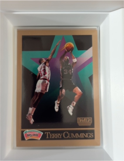 1990-91 SkyBox #255 Terry Cummings — front