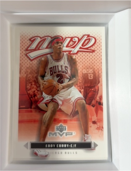 2003-04 Upper Deck MVP #18 Eddy Curry — front