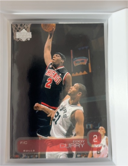 2002-03 Upper Deck Ovation #2 Eddy Curry — front