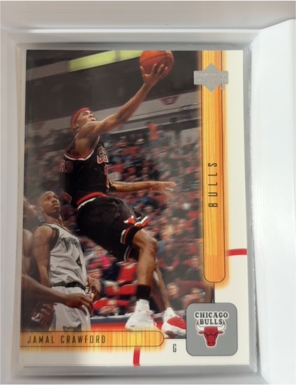 2001-02 Upper Deck #21 Jamal Crawford — front
