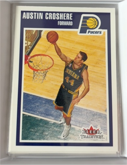 2002-03 Fleer Tradition #54 Austin Croshere — front