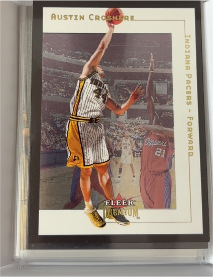2001-02 Fleer Premium #122 Austin Croshere — front