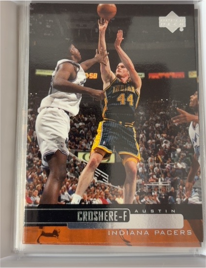 1999-00 Upper Deck #232 Austin Croshere — front