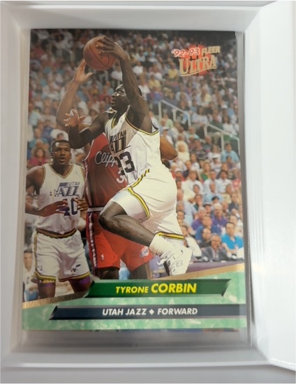 1992-93 Fleer Ultra #179 Tyrone Corbin — front