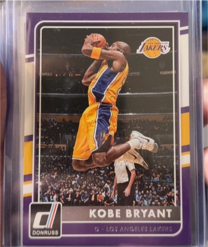 2015-16 Panini Donruss #62 Kobe Bryant — front