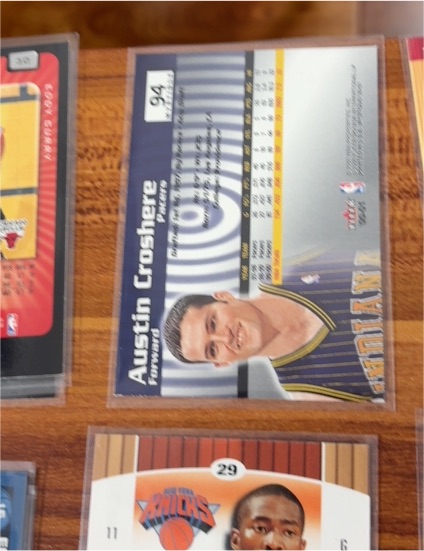 2003 Fleer #94 Austin Croshere — front