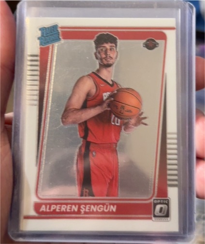 2021-22 Donruss Optic #169 Alperen Sengun Rated Rookie Houston Rockets — front