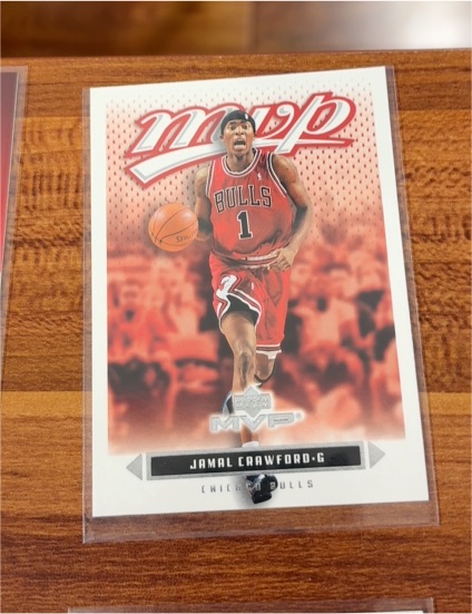 2003-04 Upper Deck MVP #17 Jamal Crawford — front