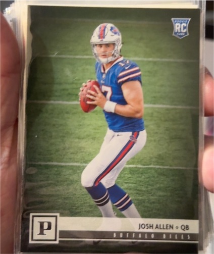 2018 Panini #307 Josh Allen — front