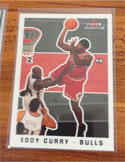 2002 Fleer Tradition #2 Eddy Curry — front