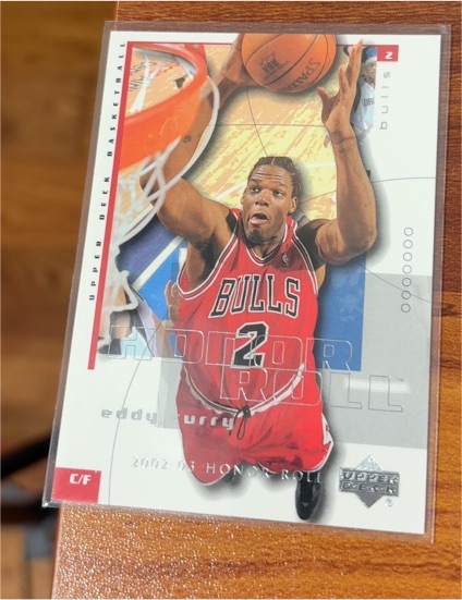 2002-03 Upper Deck Honor Roll #9 Eddy Curry — front