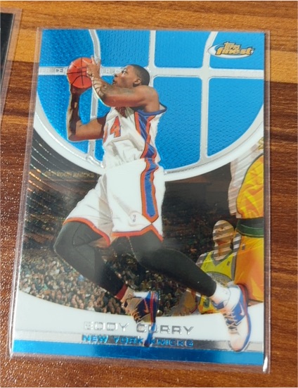 2005-06 Topps Finest #2 Eddy Curry — front