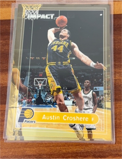 1999-00 Skybox Impact #39 Austin Croshere — front