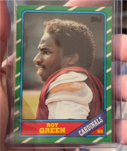 1986 Topps #332 Roy Green — front