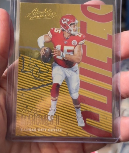 2018 Panini Absolute #49 Patrick Mahomes II — front