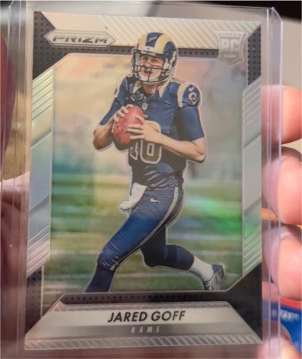 2016 Panini Prizm #208 Jared Goff Silver Prizm Rookie — front