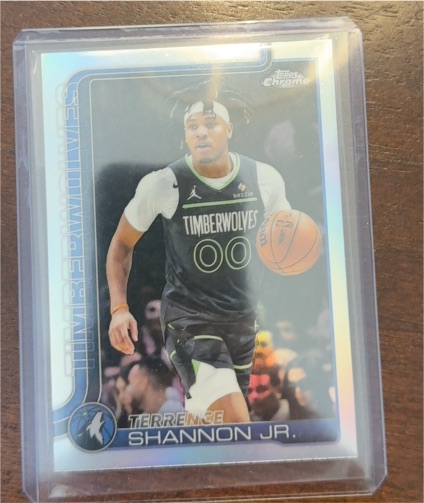 2025-26 Topps Chrome #198 Terrence Shannon Jr. — front