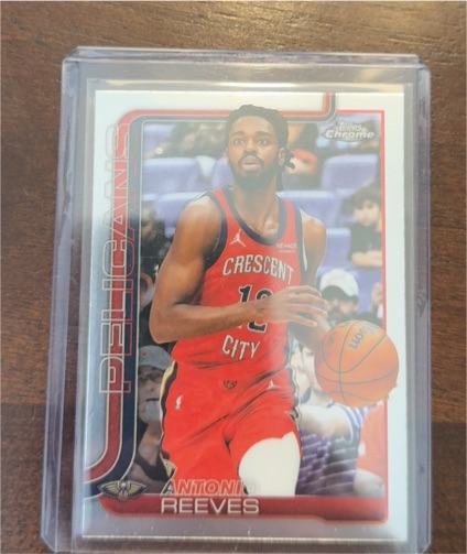 2025-26 Topps Chrome #108 Antonio Reeves — front