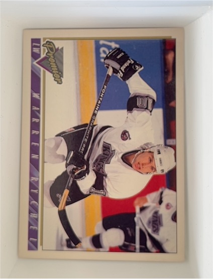 1993-94 Topps Premier Gold Warren Rychel — front