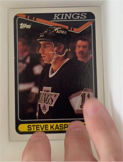 1990-91 Topps #153 Steve Kasper — front