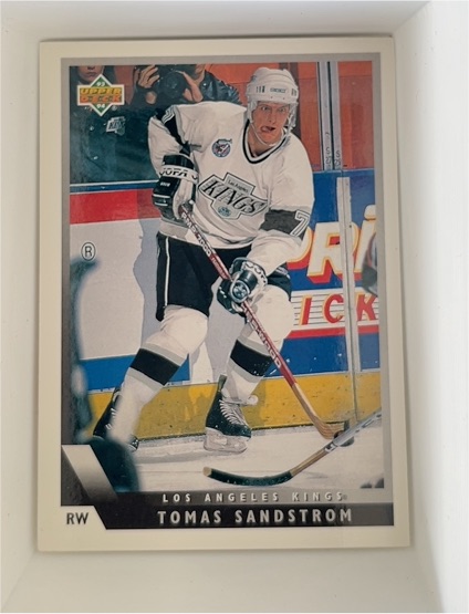 1993-94 Upper Deck #188 Tomas Sandstrom — front