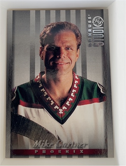 1997-98 Donruss Studio #89 Mike Gartner — front