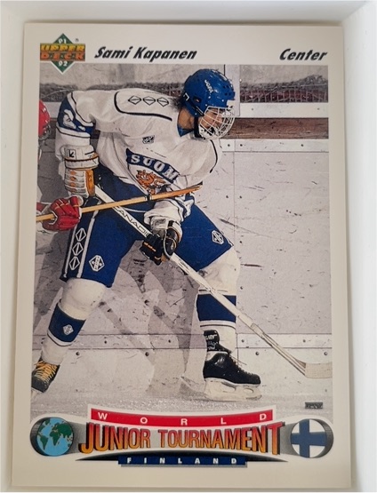 1991-92 Upper Deck #674 Sami Kapanen — front