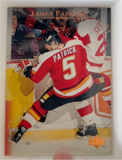 1995-96 Upper Deck #53 James Patrick — front