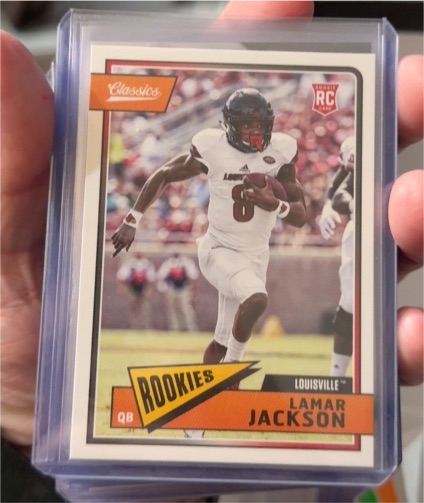 2018 Panini Classics #209 Lamar Jackson — front