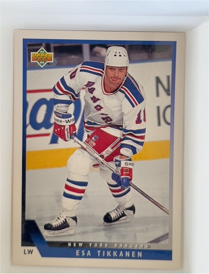 1993-94 Upper Deck #457 Esa Tikkanen — front