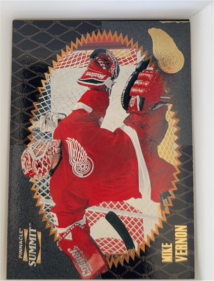 1996-97 Pinnacle Summit #101 Mike Vernon — front