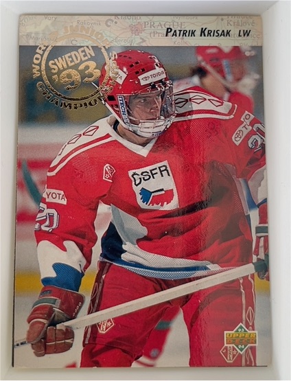1993-94 Upper Deck #266 Patrik Krisak — front