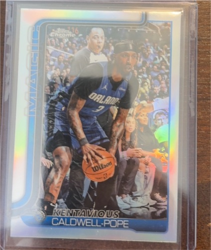 2025-26 Topps Chrome #143 Kentavious Caldwell-Pope — front