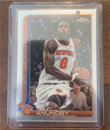 2025-26 Topps Chrome #131 OG Anunoby — front