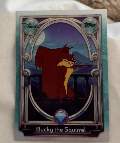 2025 Topps Disney Wonder #140 Bucky the Squirrel — front