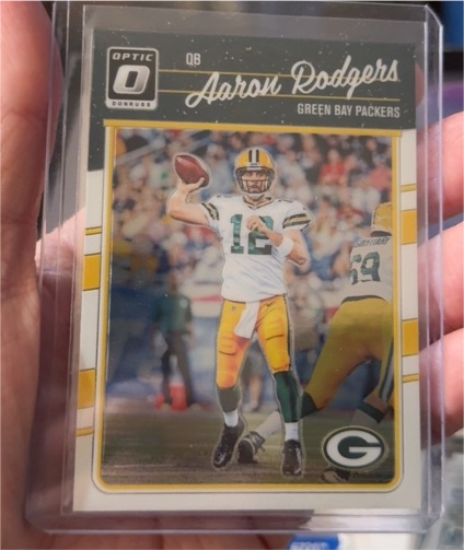 2016 Donruss Optic #36 Aaron Rodgers — front