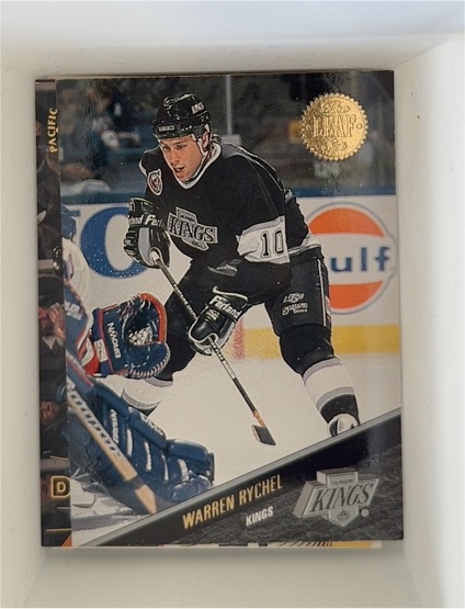 1993 Pacific Warren Rychel Los Angeles Kings — front
